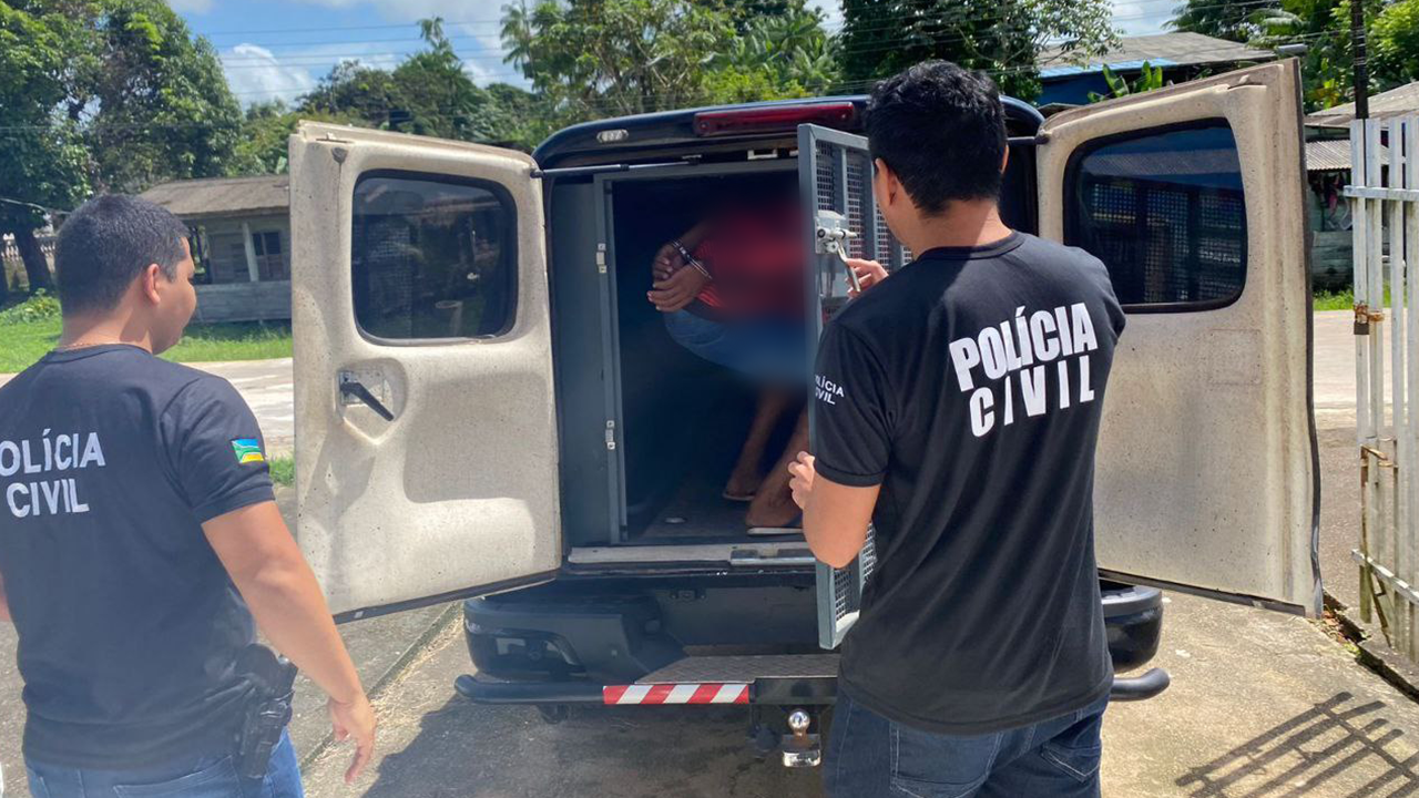 NO MUNICÍPIO DE AMAPÁ, POLÍCIA CIVIL PRENDE INDIVÍDUO ACUSADO PELA PRÁTICA DO CRIME DE ROUBO